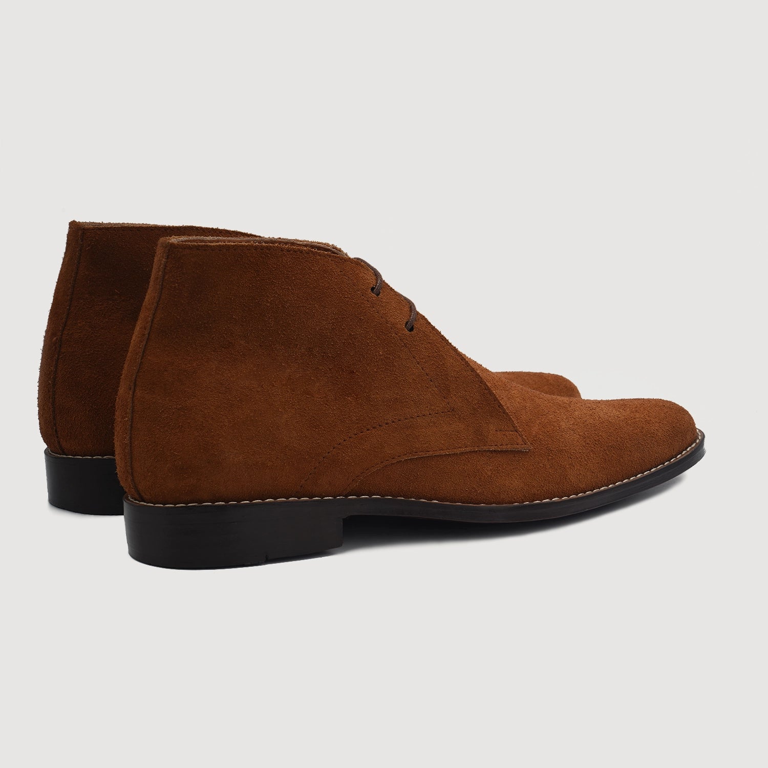 Allure Men Suede Chukka Boots in Brown Winter tones - The Dakar Chukka Boot in Brown. As seen on  main image 4