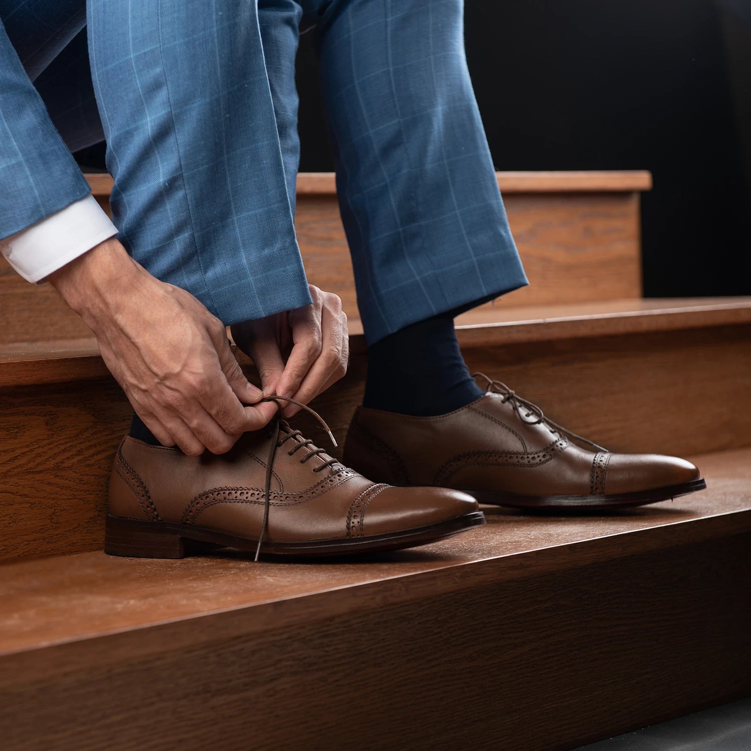 Greyson Brogues Oxford Brown Leather Shoes The Jacket Maker Greyson Brogues Oxford Brown Leather Shoes The Jacket Maker