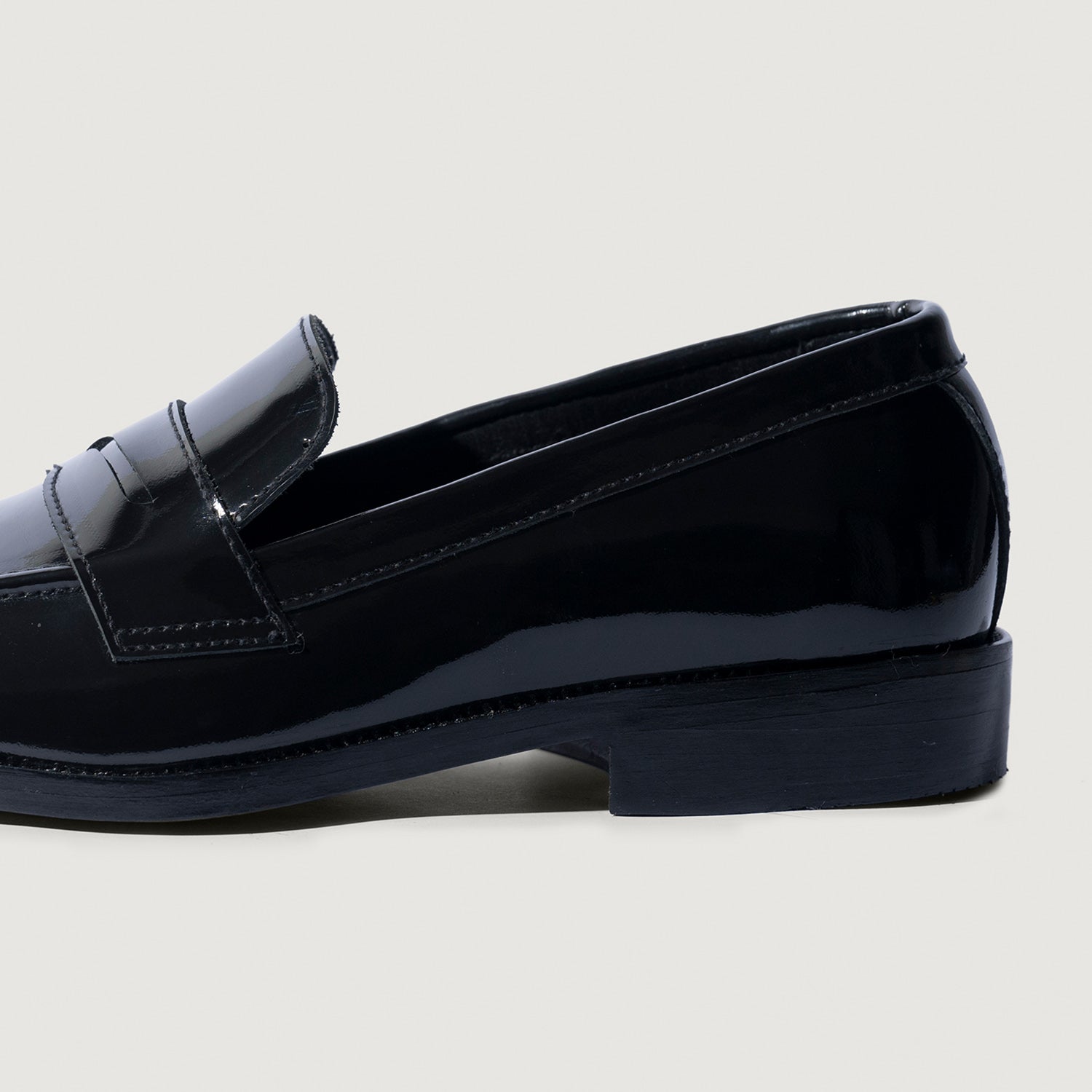 Baxton Black Patent Leather Loafers – The Jacket Maker Baxton Black Patent Leather Loafers – The Jacket Maker