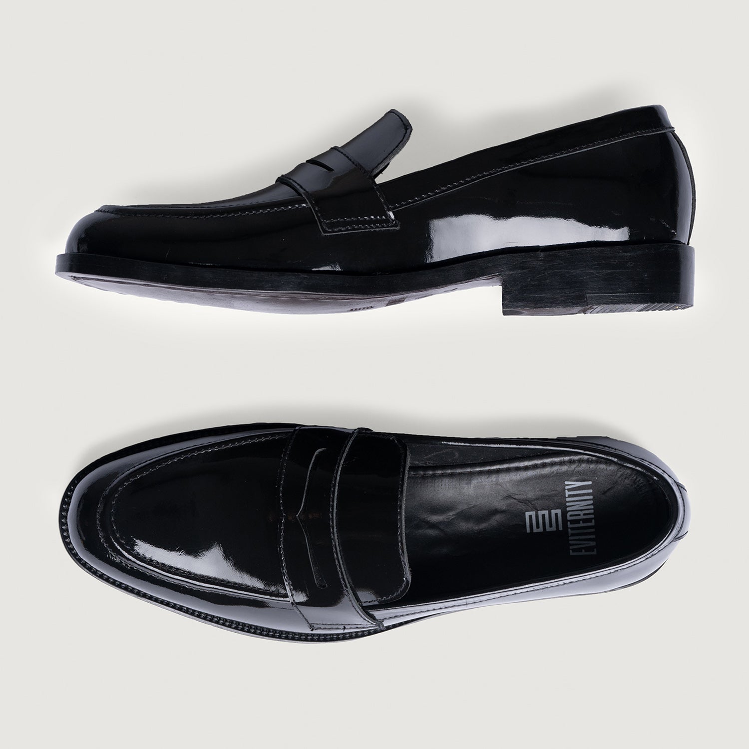 Baxton Black Patent Leather Loafers The Jacket Maker Baxton Black Patent Leather Loafers The Jacket Maker