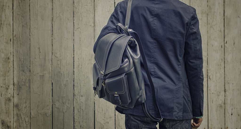 customized leather backpacks Backpack For Men | 16" Laptop Backpack | Leather Backpack For Women | Brown Leather College Backpack padded laptop compartment for a 16 Macbook Custom Backpacks | Leather, Denim,