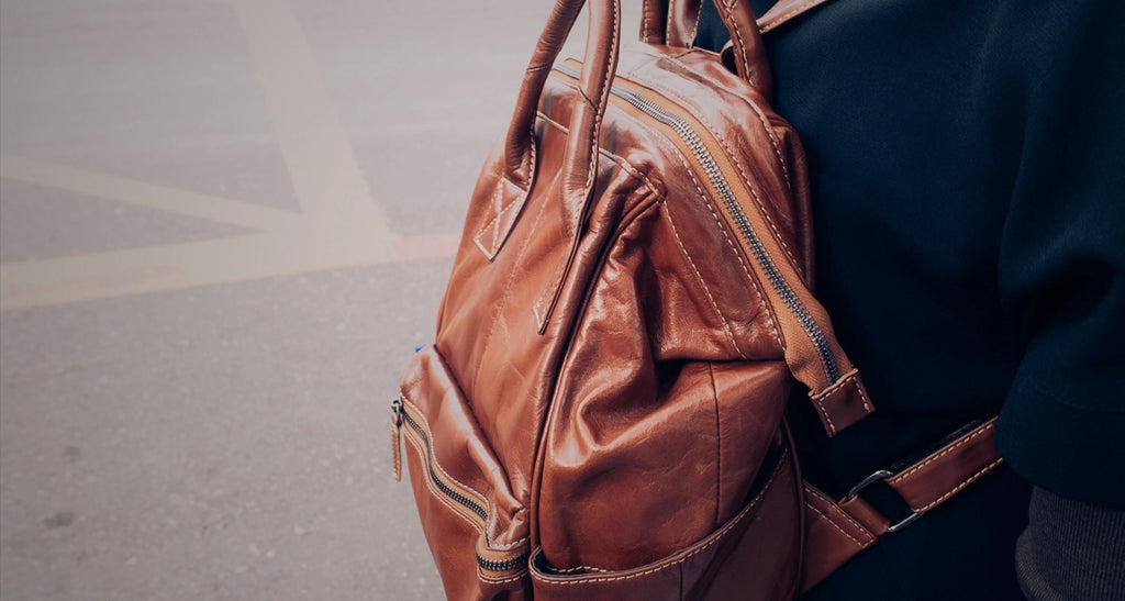 design your own leather backpack Creative Awl Roll Top Paper Pattern A complete beginner can create a stylish top quality leather backpack at home DIY Leather Backpack - Tutorial