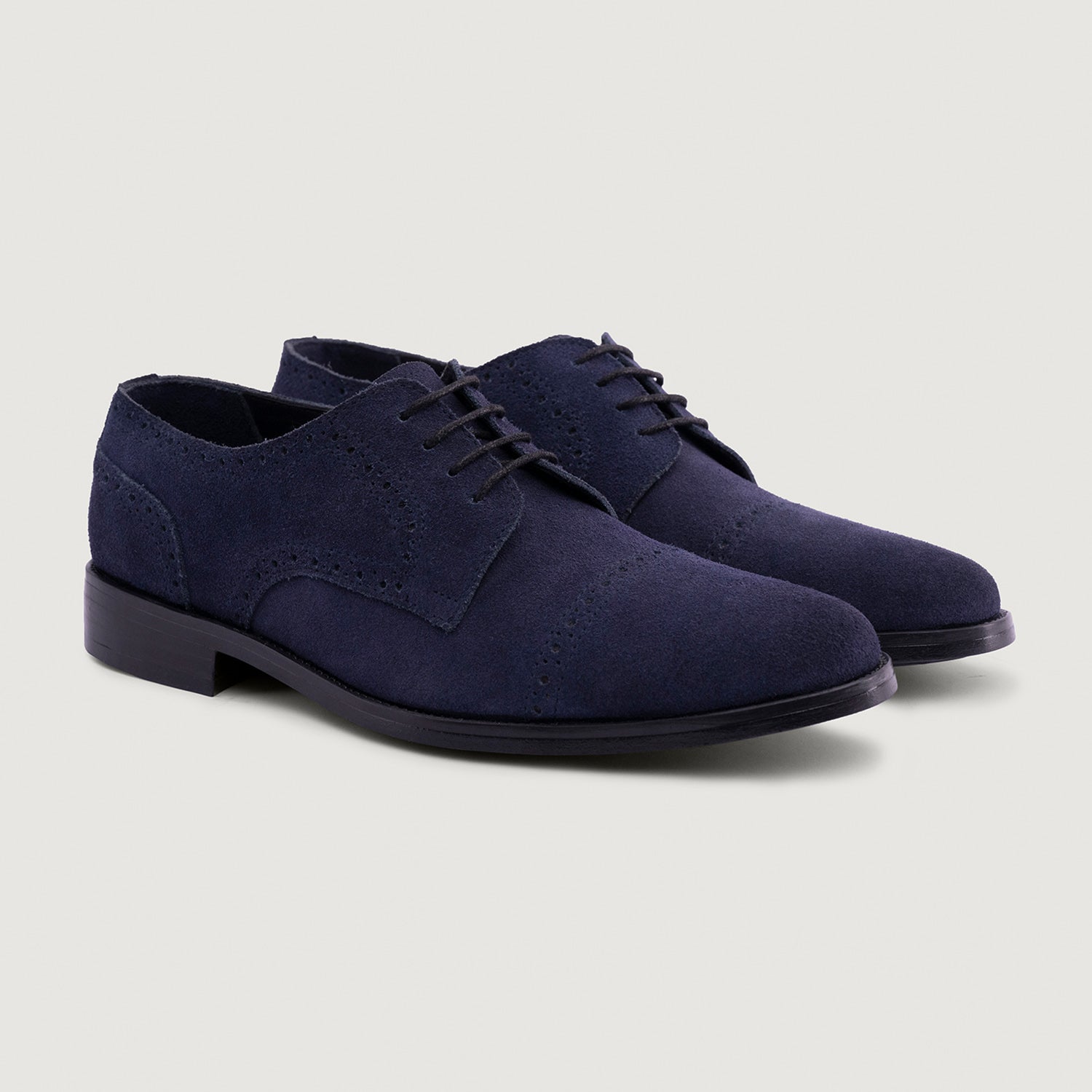 Walk Over Mens Suede Derby Shoes Navy Blue‎ Lace Up Oxford Made in USA Size 10 24504.jpg?v=1744071296&width=1920 main image 2