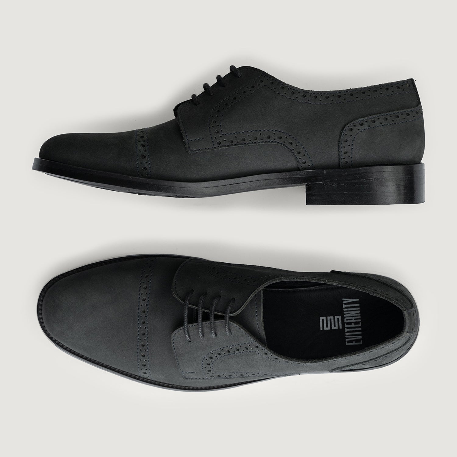Dirk Brogues Derby Matte Black Nubuck Leather Shoes StudGuard For Men – The Jacket Maker Dirk Brogues Derby Matte Black Nubuck Leather Shoes StudGuard For Men – The Jacket Maker