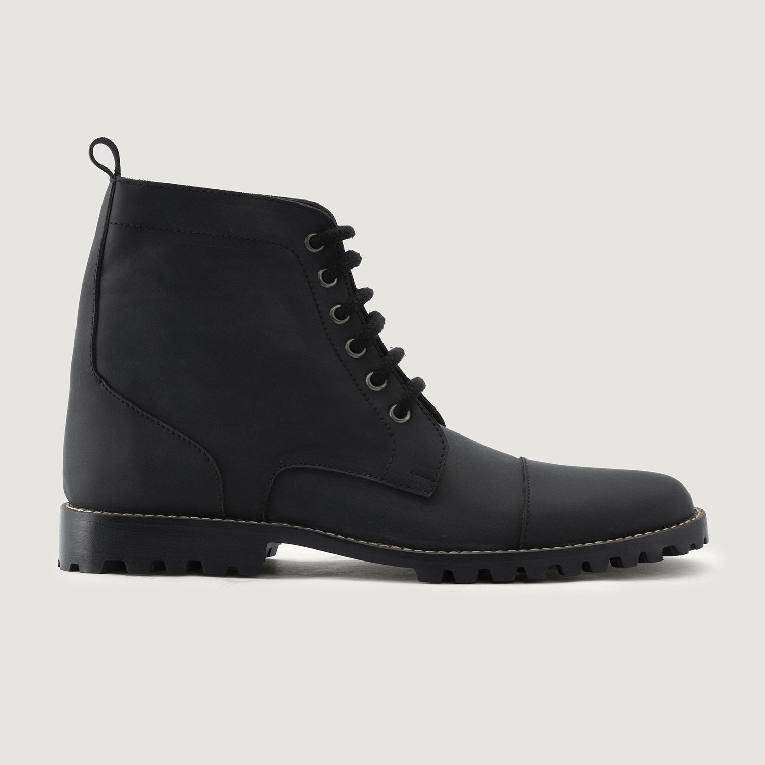 Classic Black Leather Men\'s Boots (size 9EE fits 10 reg) AdTec Mens Black 10in Fireman Logger Kiltie Leather Work  main image 3