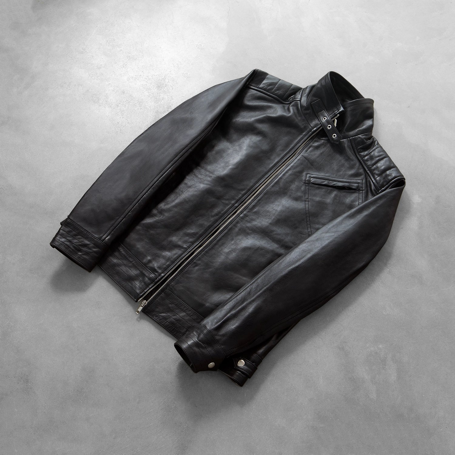 black leather backpack zippers like moto jacket The Jacket Maker Men’s Legacy Black Leather Biker Jacket