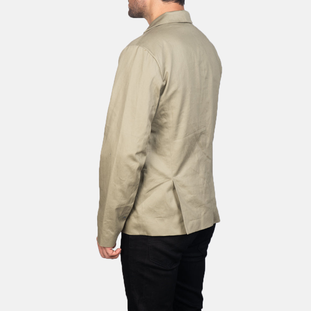Men's Kajetan Beige Safari Jacket – The Jacket Maker