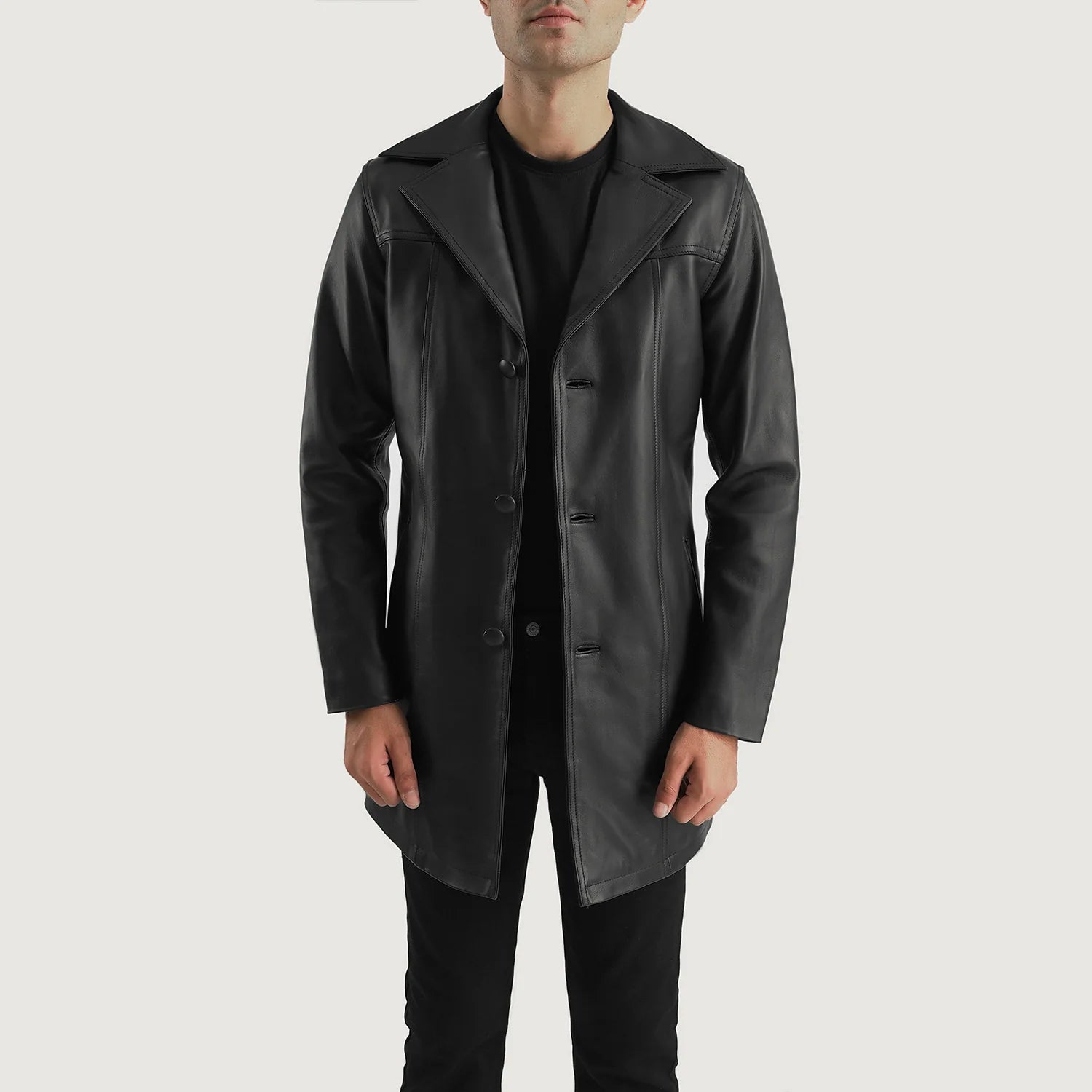 Men's Leather Coats & Trench Coats - The Jacket Maker Men's Leather Coats & Trench Coats - The Jacket Maker