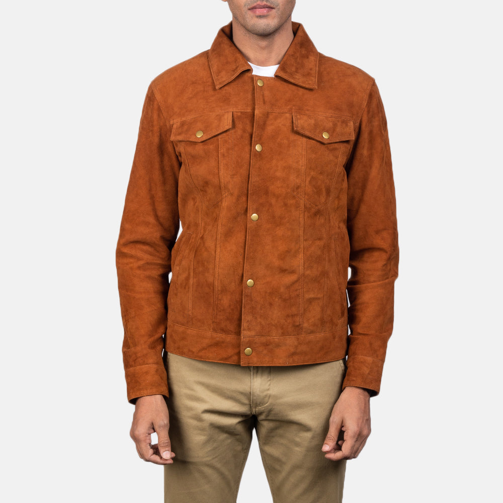 Men's Stallon Brown Suede Jacket – The Jacket Maker