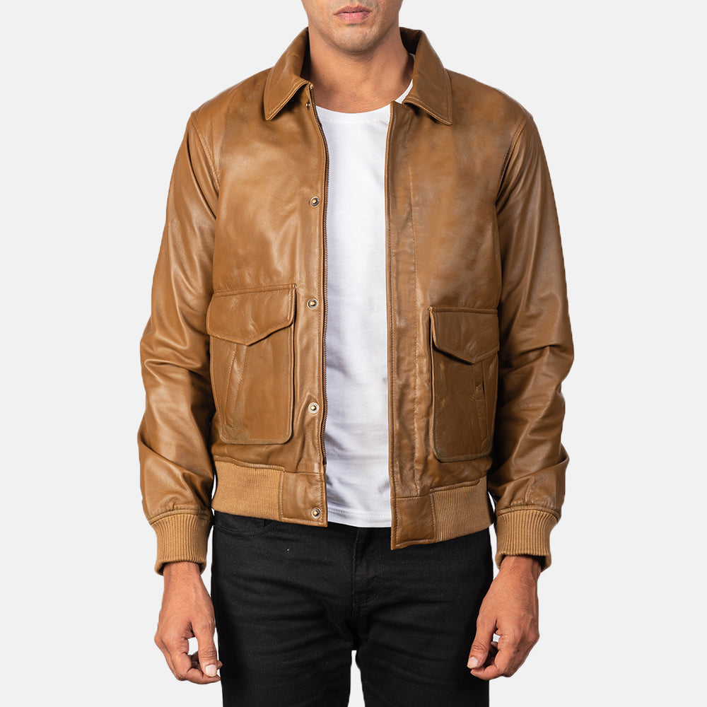 A2 Leather Bomber Flight Jackets - 100% Real Leather – The
