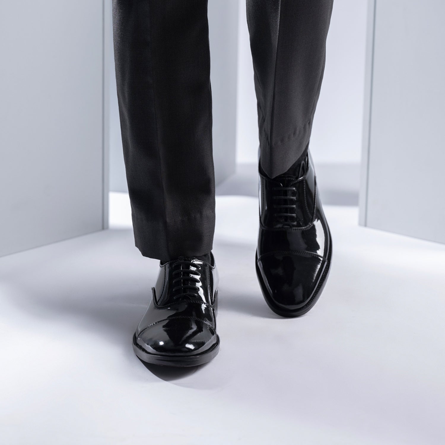 Professor Oxford Black Patent Leather Shoes The Jacket Maker Professor Oxford Black Patent Leather Shoes The Jacket Maker