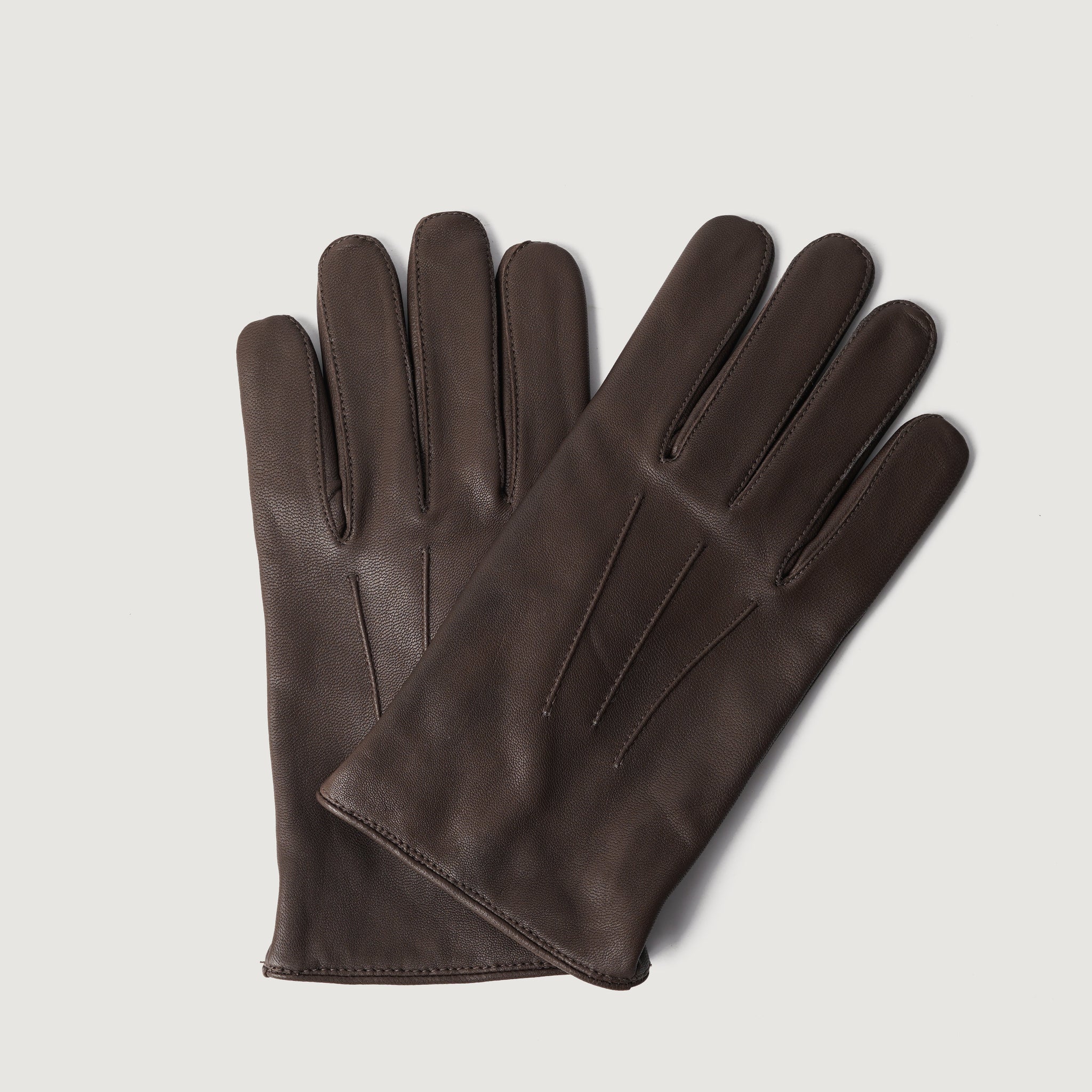 leather dress gloves The Jacket Maker Men Ralph Brown Real Wool Lined Womens-Dresses Sizes Medium Wrap Dresses | Wrap Color:Sky Blue Posey