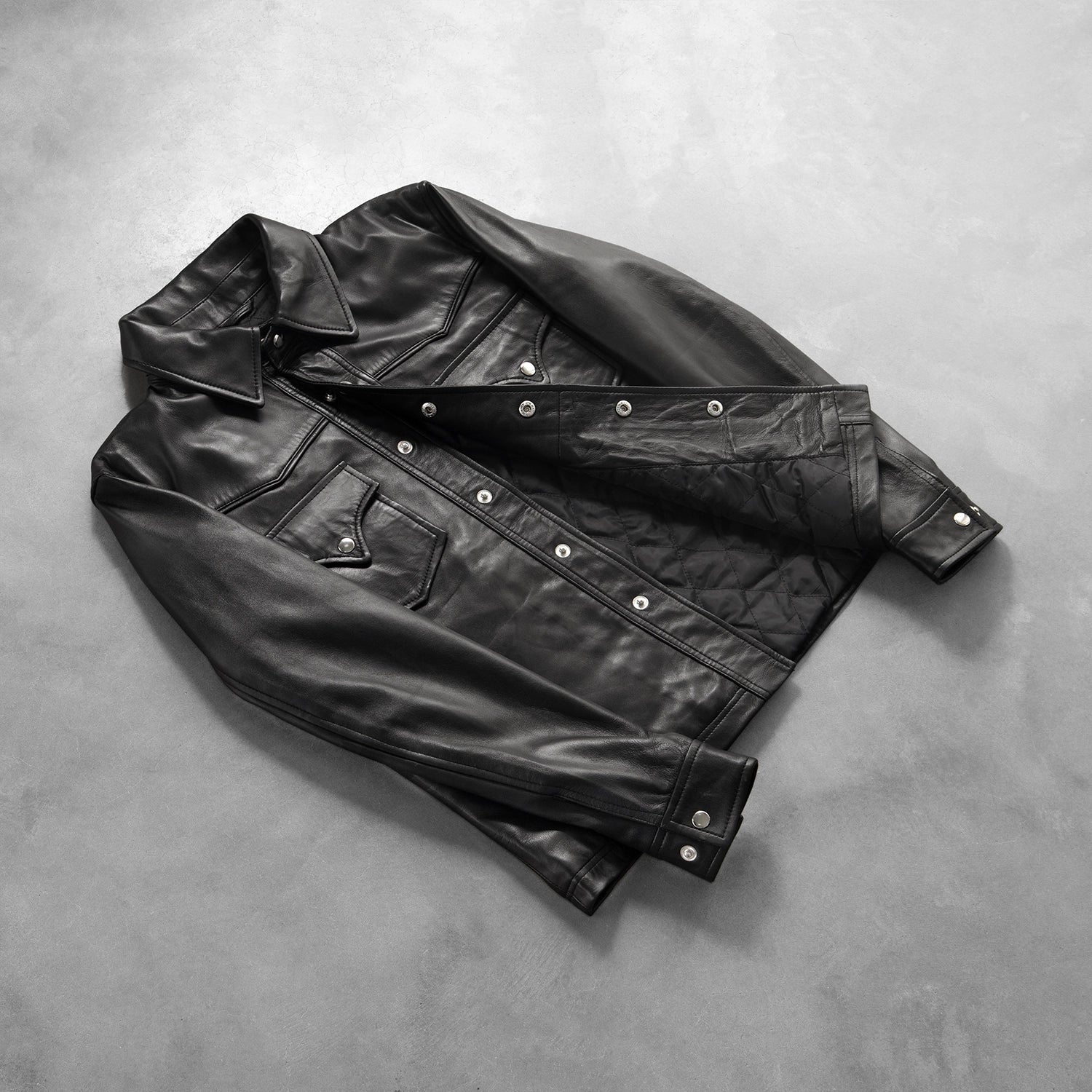 Ranchson_Black_Leather_Shirt_2