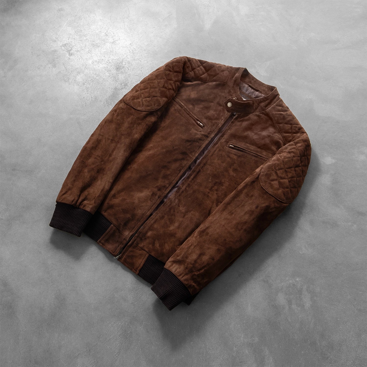 Men's Sven Mocha Suede Bomber Jacket – The Jacket Maker
