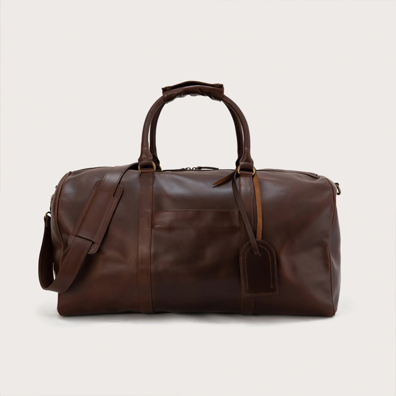 The Darrio Vintage Brown Leather Duffle Bag – Men & Women – The Jacket Maker