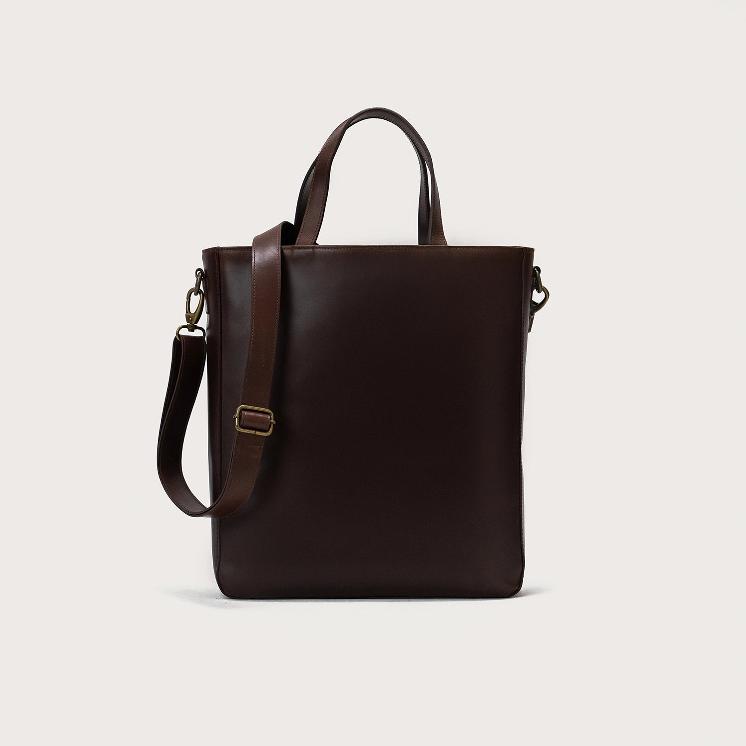 The Poet Vintage Brown Leather Tote Bag For Men & Women – The
