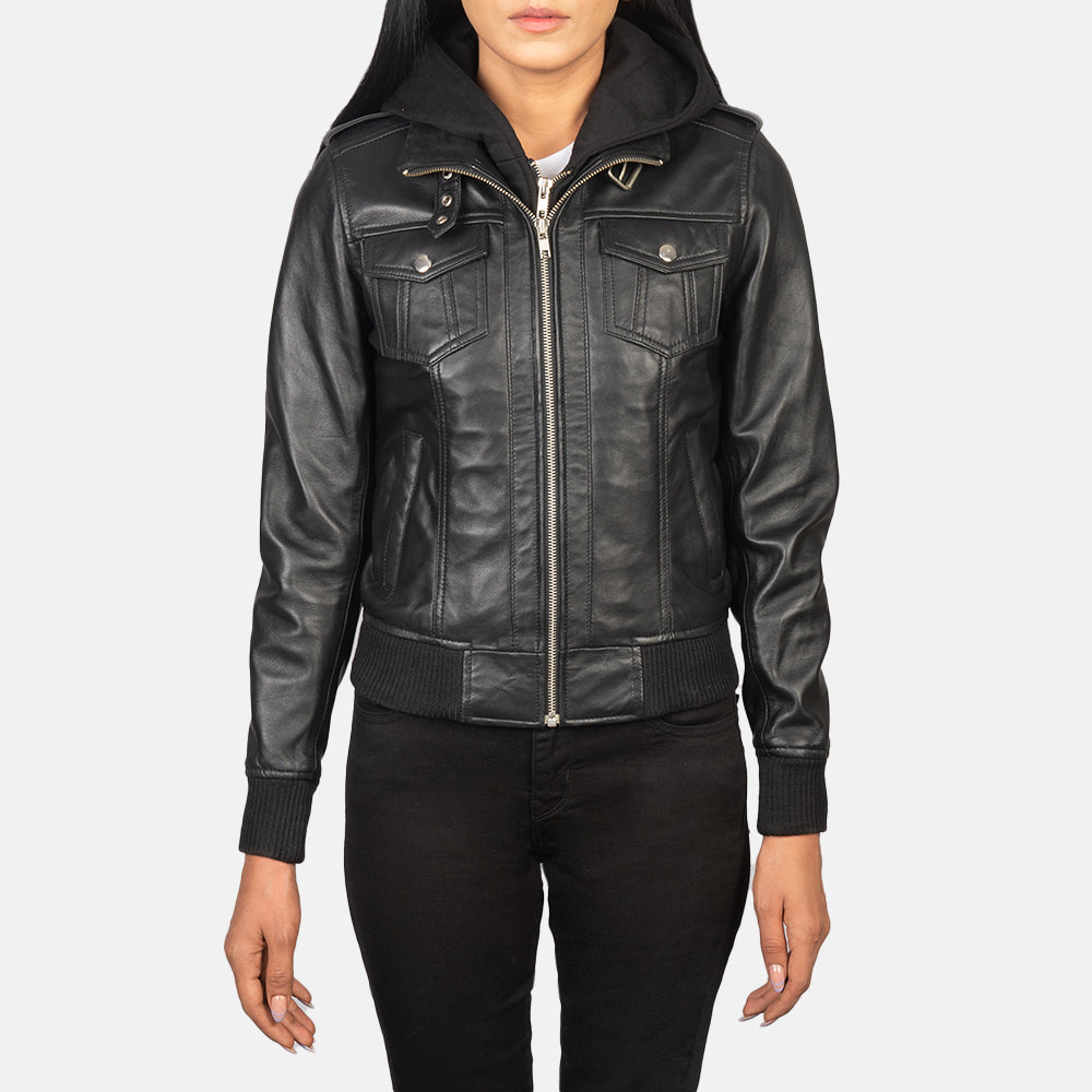 Women_s_Roslyn_Black_Hooded_Le