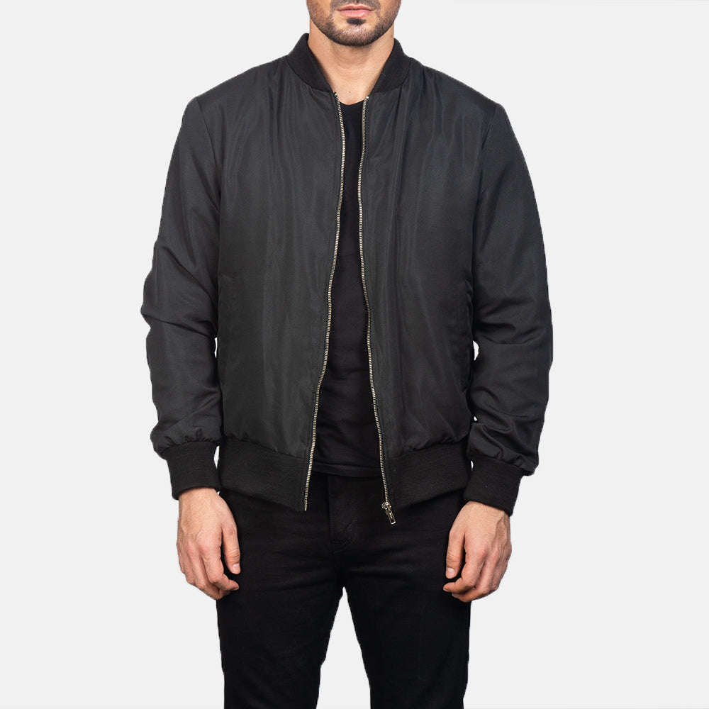 Black Bomber Jackets For Men 100 Real Leather The Jacket Maker Black Bomber Jackets For Men 100 Real Leather The Jacket Maker