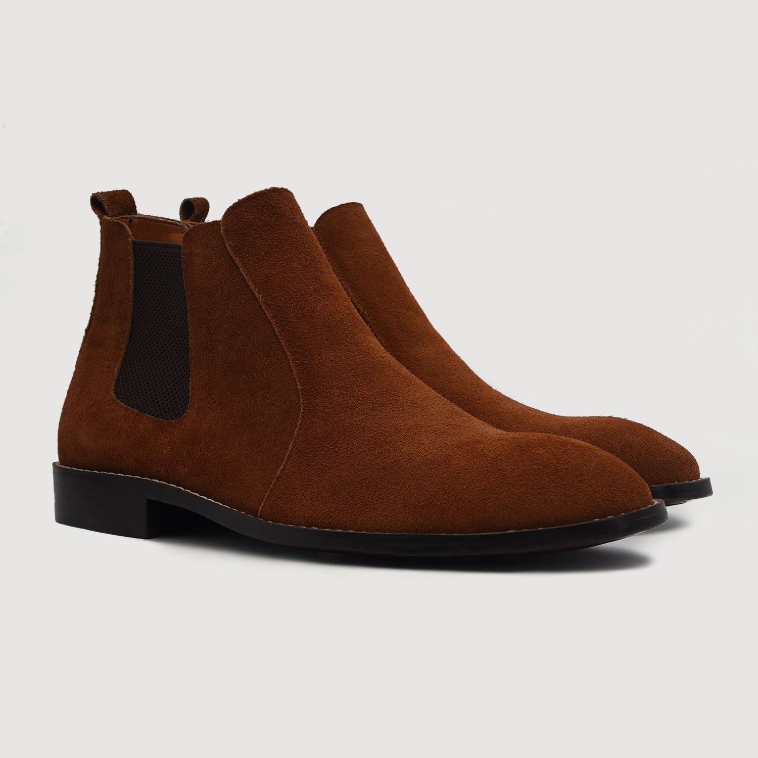 Clarkson Chelsea Brown Suede Leather Boots The Jacket Maker Clarkson Chelsea Brown Suede Leather Boots The Jacket Maker