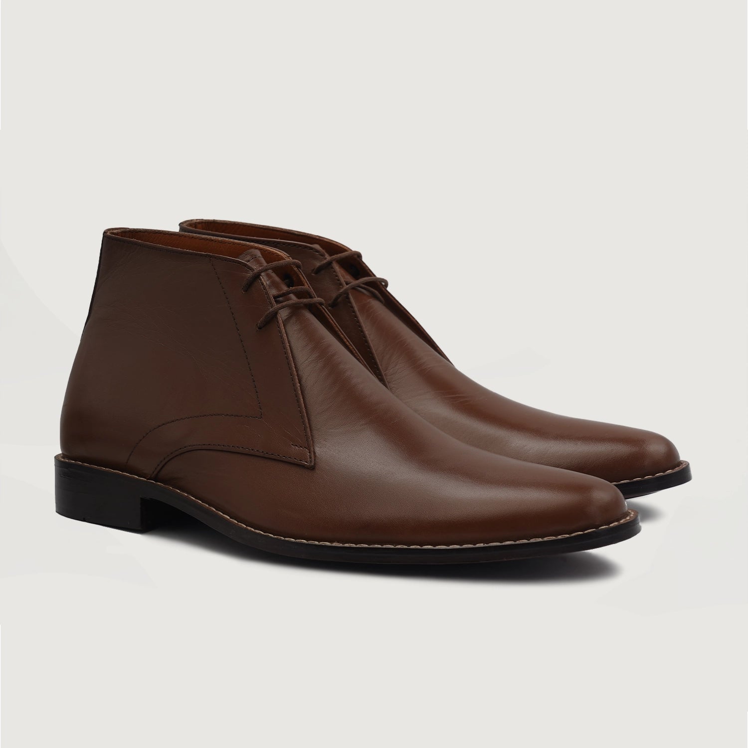 Corry Chukka Brown Leather Boots – The Jacket Maker