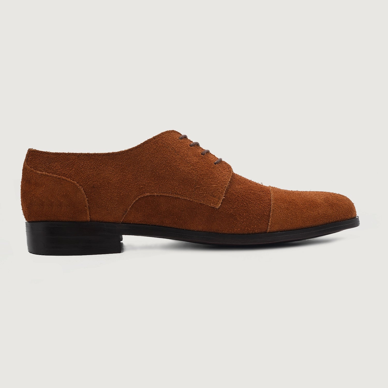 L.L. Bean  Derby Shoes Men\'s Size 10.5 D Brown Suede Leather Oxfords LL Bean Tan Suede Leather Hard Toe Oxford | Mercari main image 2