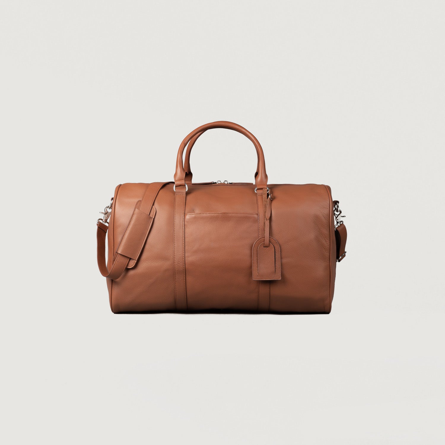 The Darrio Brown Leather Duffle Bag – Men & Women – The Jacket Maker