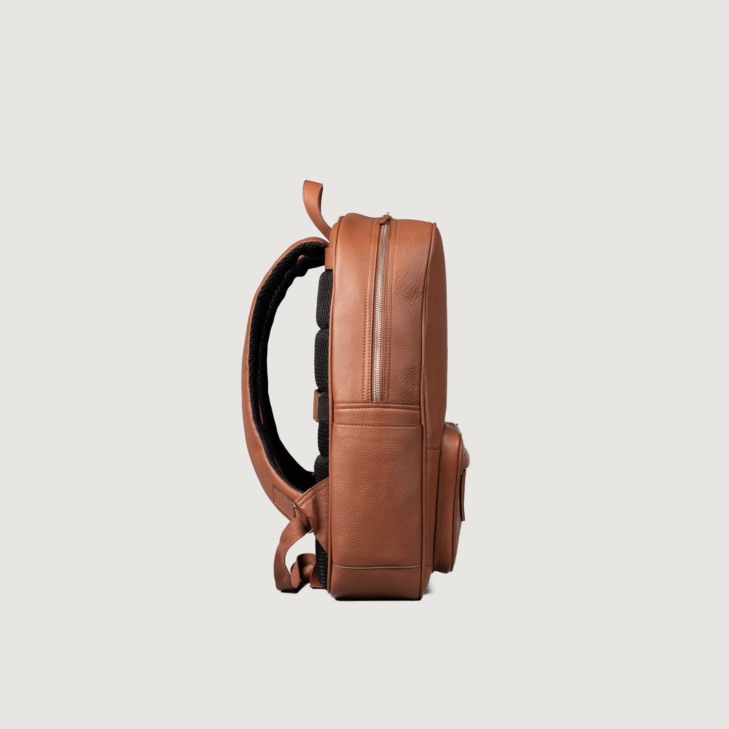 brown mens leather backpack The Philos Brown Leather Backpack – Men & Women – The Jacket Maker