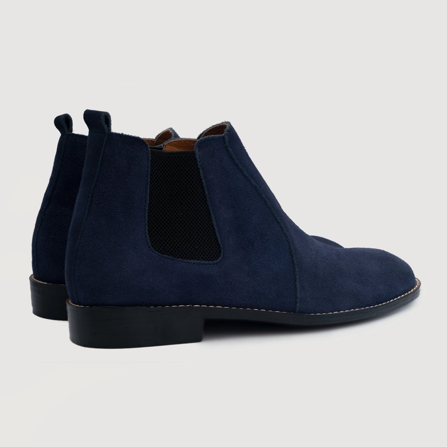 Clarkson Chelsea Midnight Blue Suede Leather Boots – The Jacket Maker