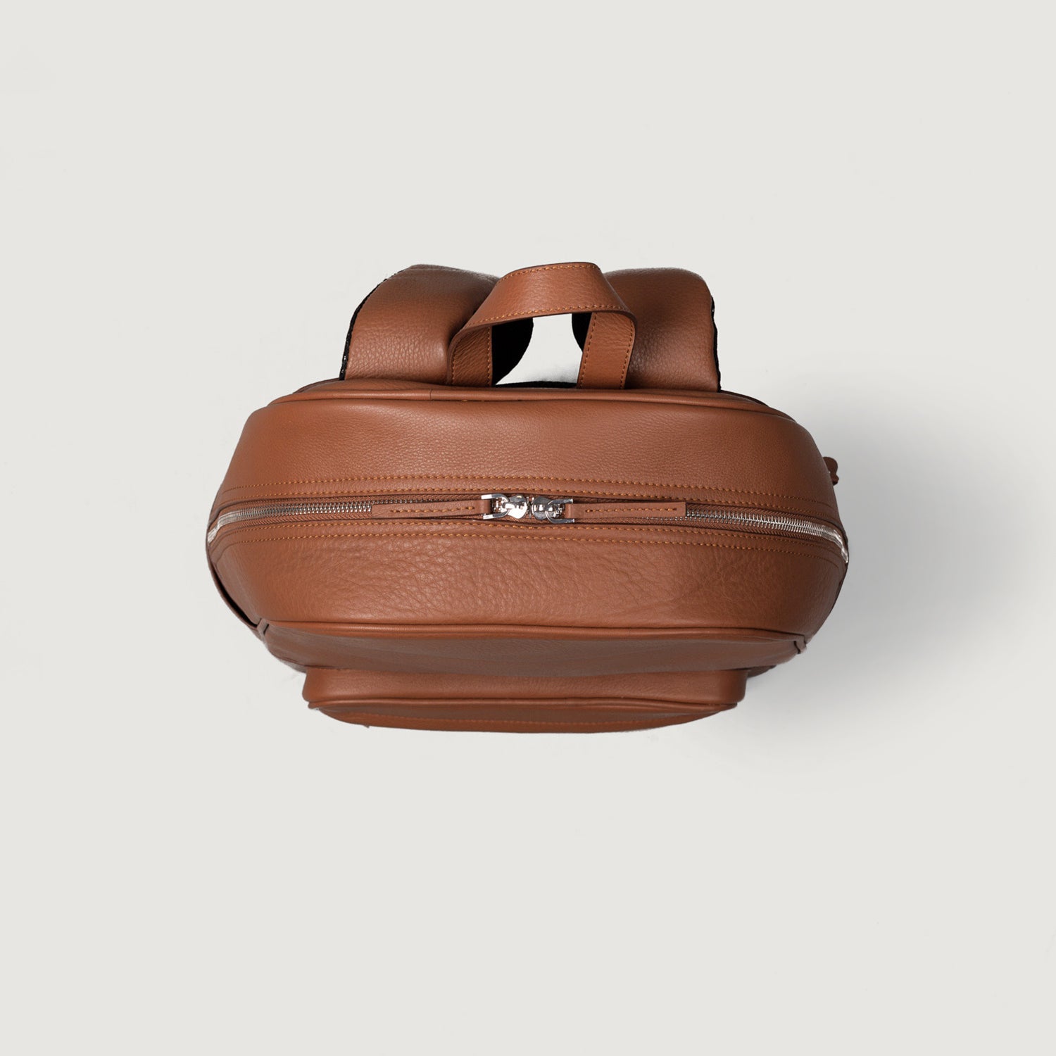 The Philos Brown Leather Backpack – Men & Women – The Jacket Maker