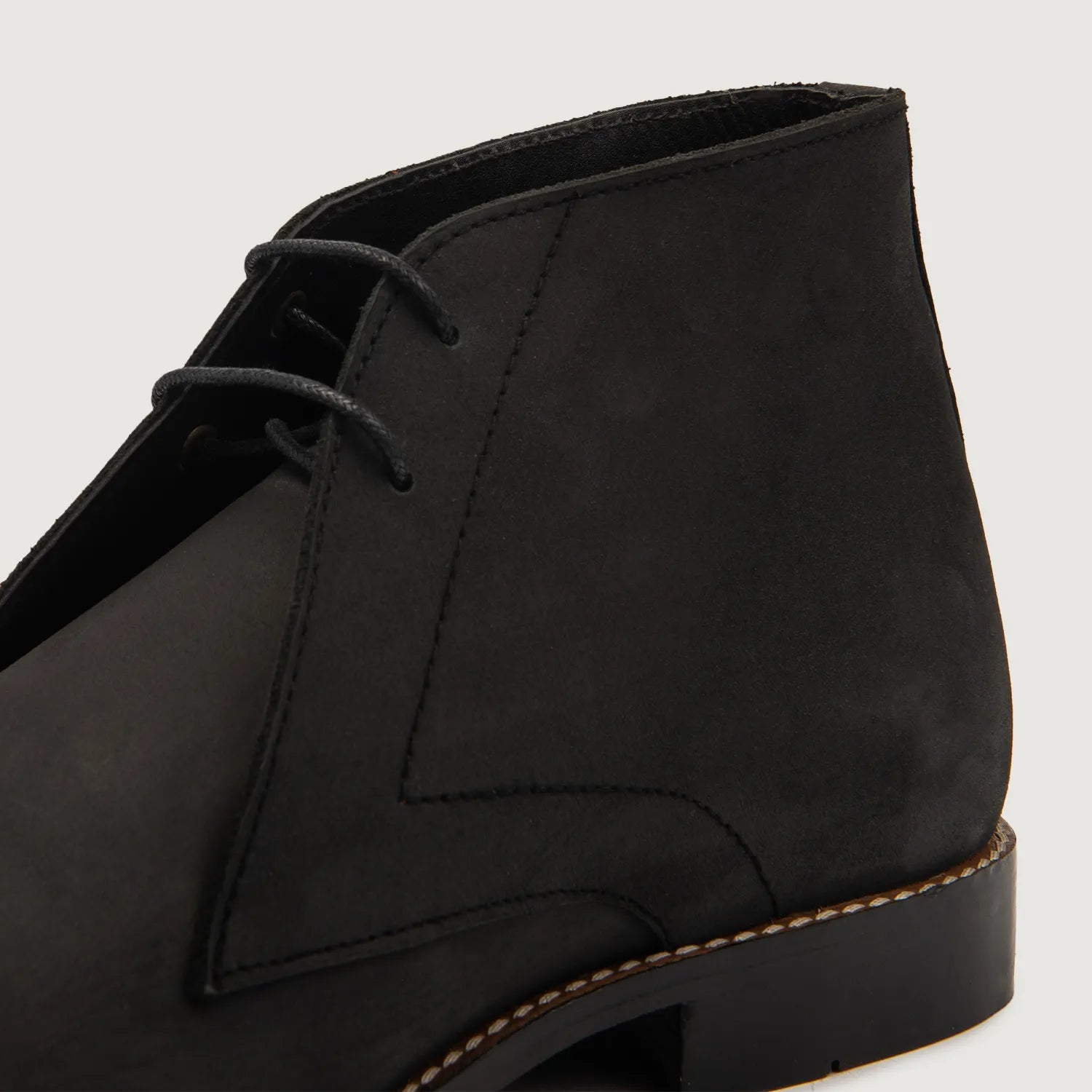 Men\'s Black Suede Chukka Boots - Minimal Lace-Up Casual The 9 Best Men main image 2