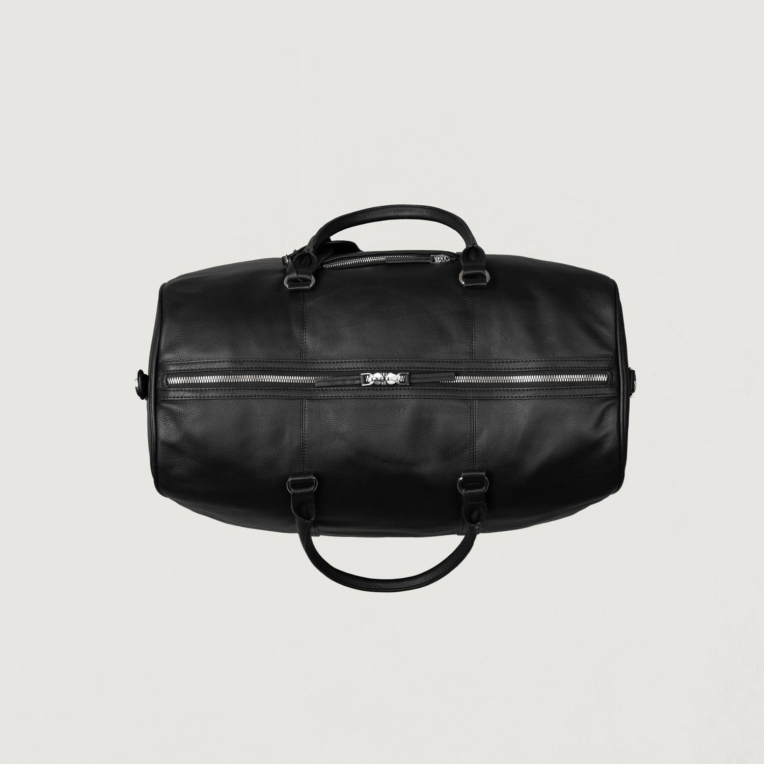black leather travel duffel bag The Darrio Black Leather Duffle Bag – Men & Women – The Jacket Maker
