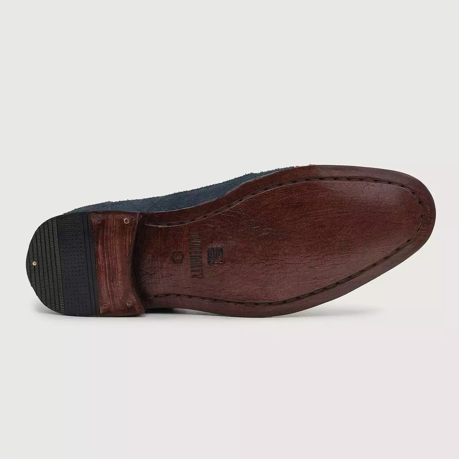 Attorney Derby Midnight Blue Suede Leather Shoes – The Jacket Maker