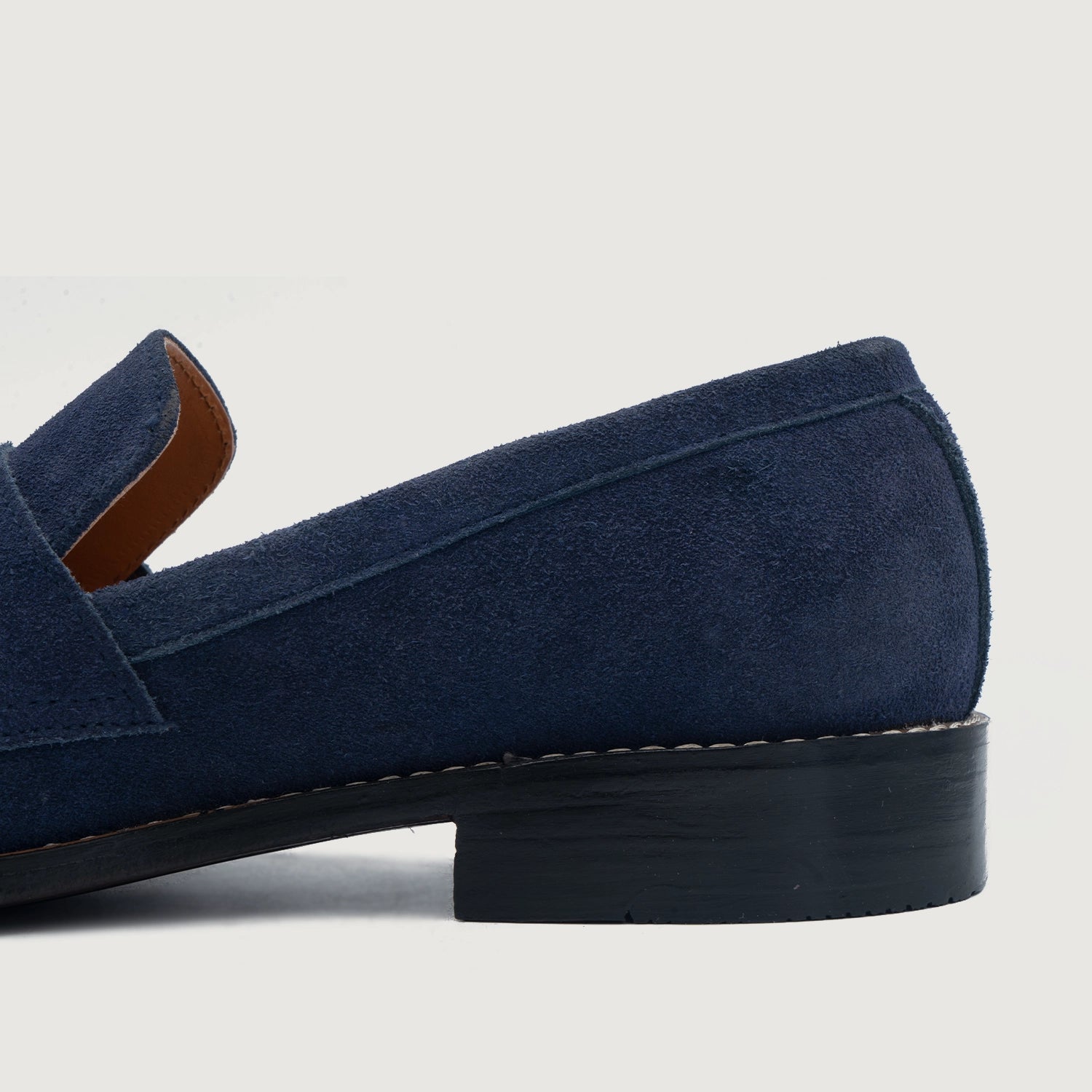 Good American Men’s Navy Blue Lexington Loafer Suede & Leather Upper- sz 10 NWT Berwick Blake Bit Loafer - Navy Suede – Marketplace by The  main image 3