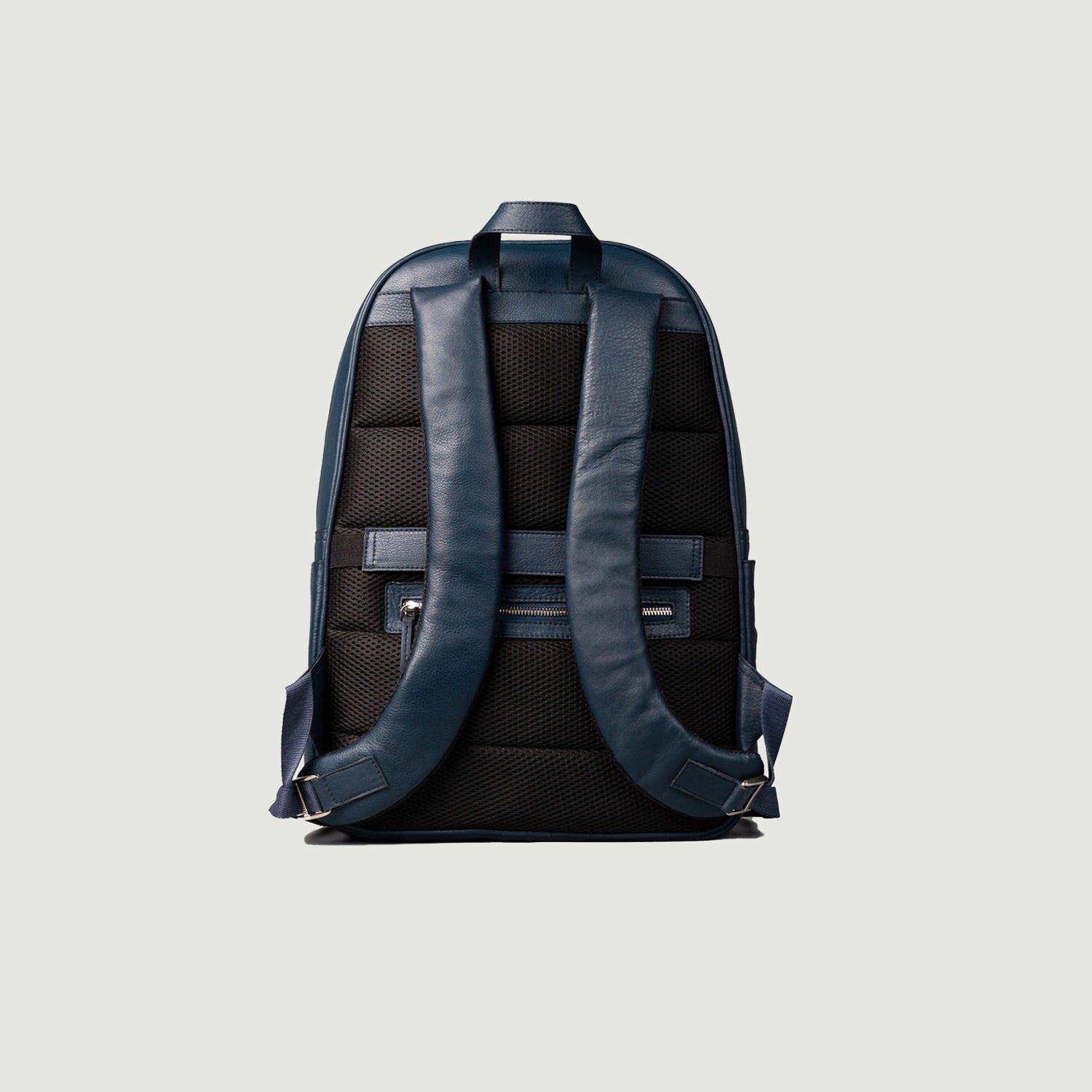 blue backpack leather vintage paris The Philos Midnight Blue Leather Backpack – Men & Women – The Jacket Maker