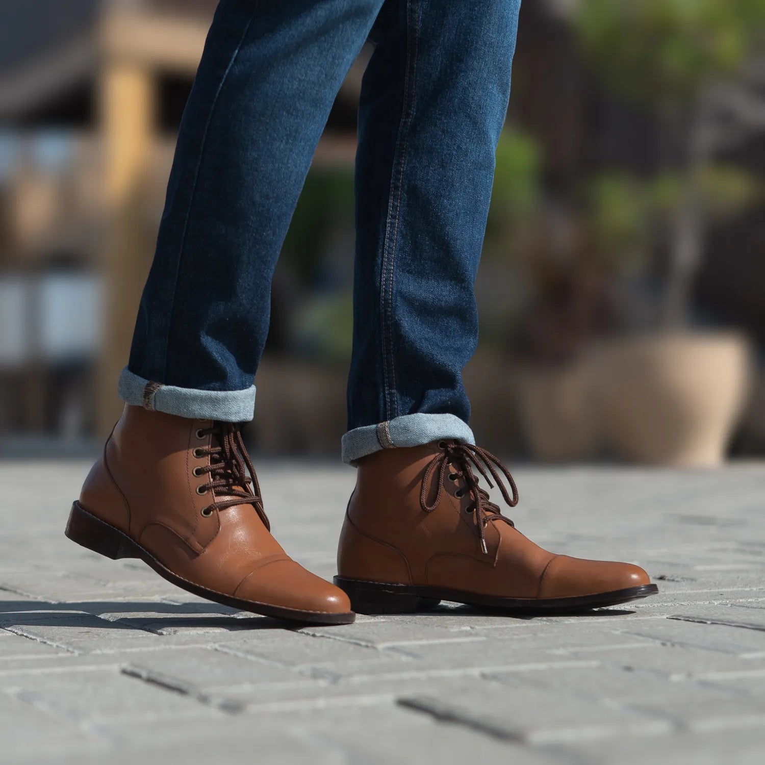 tan leather dress boots Bed Stu Men's Leonardo Boot - Brown - Casual Boots
