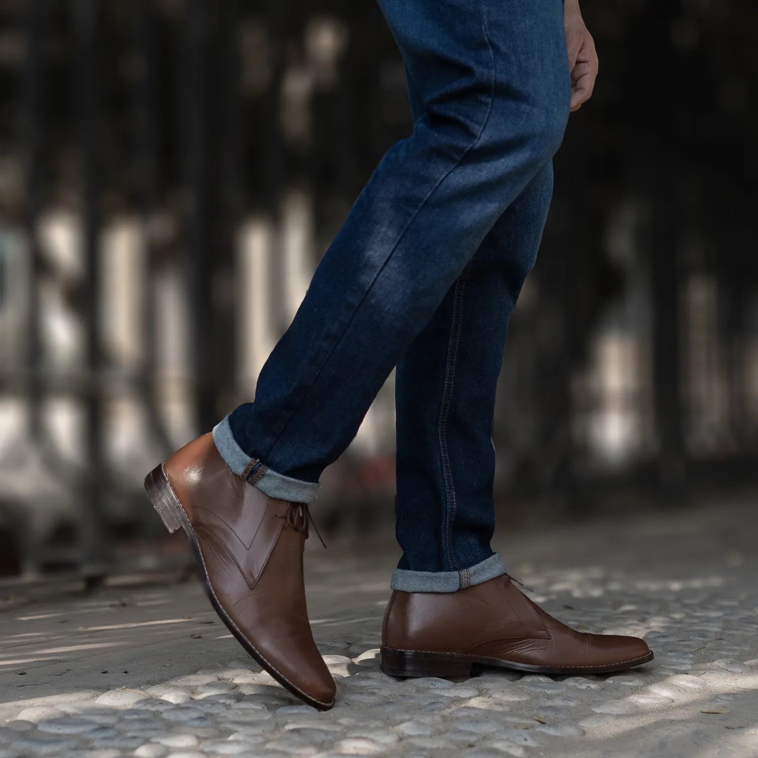 brown dress chukka boots Carlos Santos 7991 Chukka Boots in Dark Brown Suede
