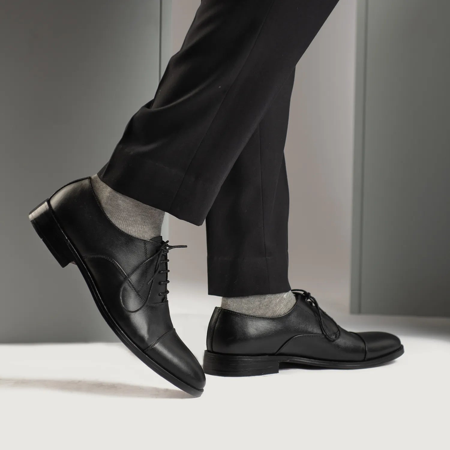 Professor Oxford Black Leather Shoes The Jacket Maker Professor Oxford Black Leather Shoes The Jacket Maker