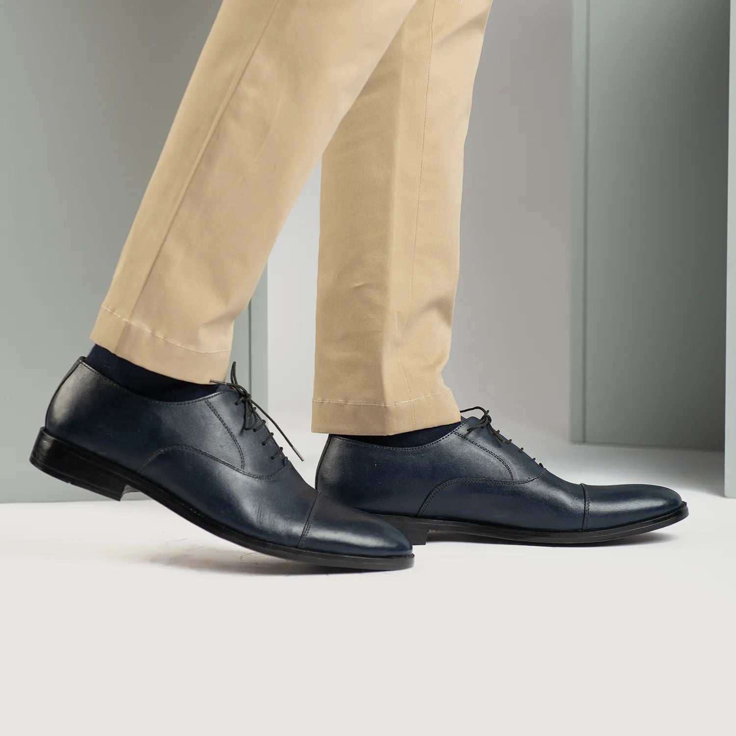 Professor Oxford Midnight Blue Leather Shoes The Jacket Maker Professor Oxford Midnight Blue Leather Shoes The Jacket Maker