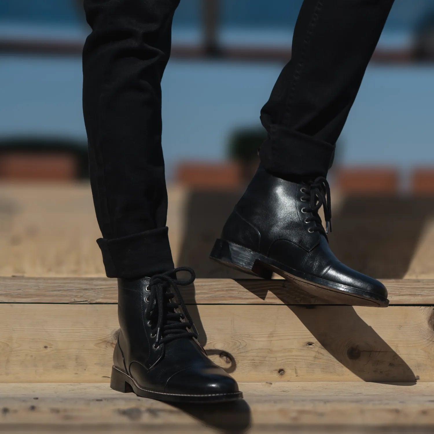 mens dress black boots Kenneth Cole Men's Hulard Chelsea Boots - Black