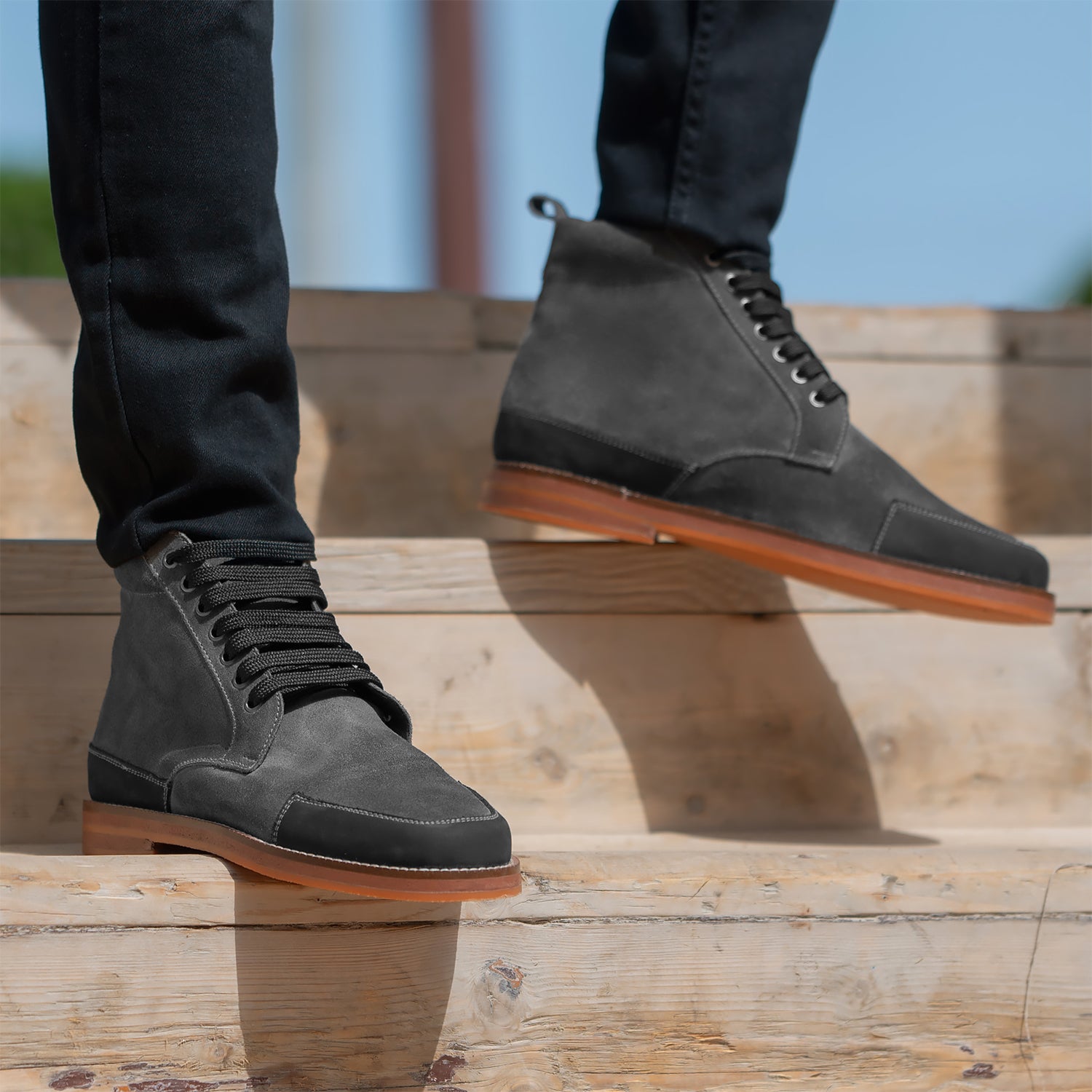 Ted Baker London Charcoal Suede Men\'s Boots MENS BOOTS – Ted Baker London - Croatia main image 2