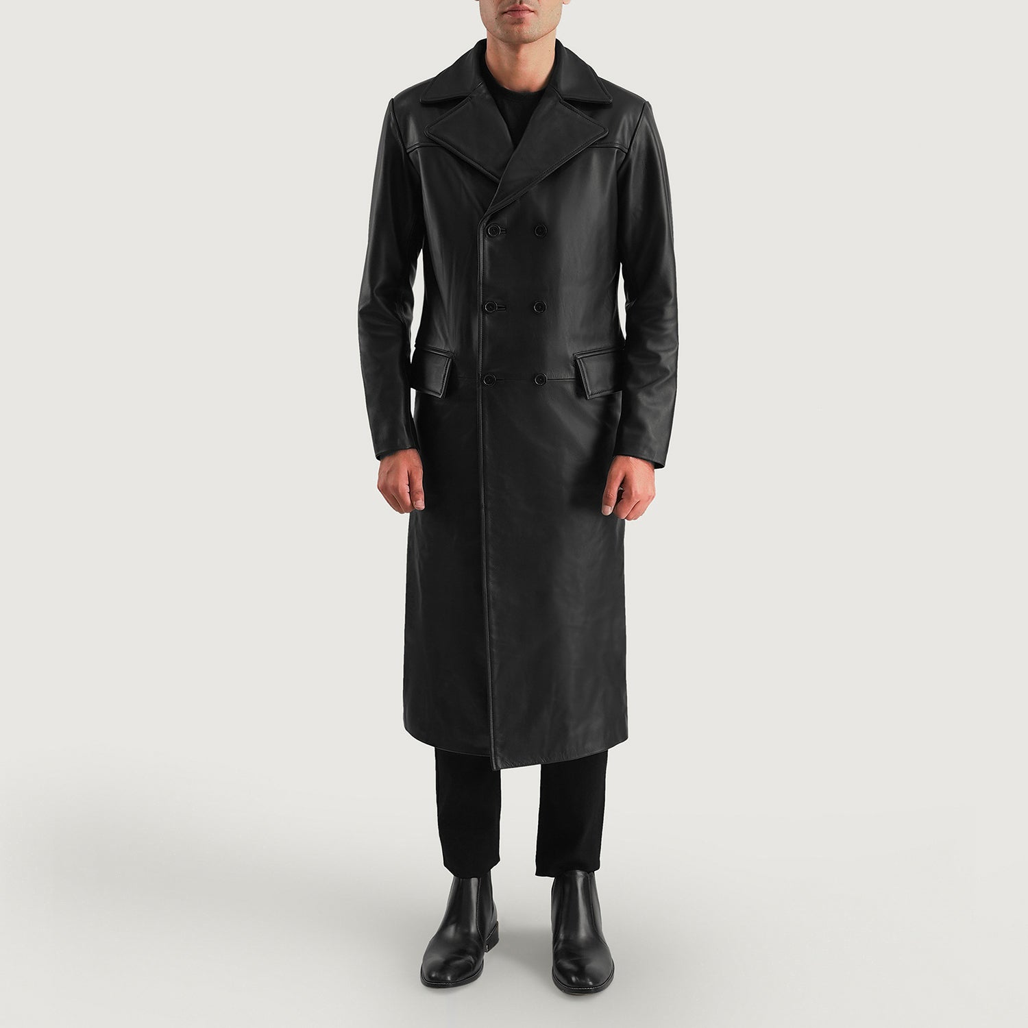 ワコマリア LEATHER DOUBLE BREASTED COAT PARADISE - SHOPLOG LEATHER ワコマリア LEATHER DOUBLE BREASTED COAT PARADISE - SHOPLOG LEATHER