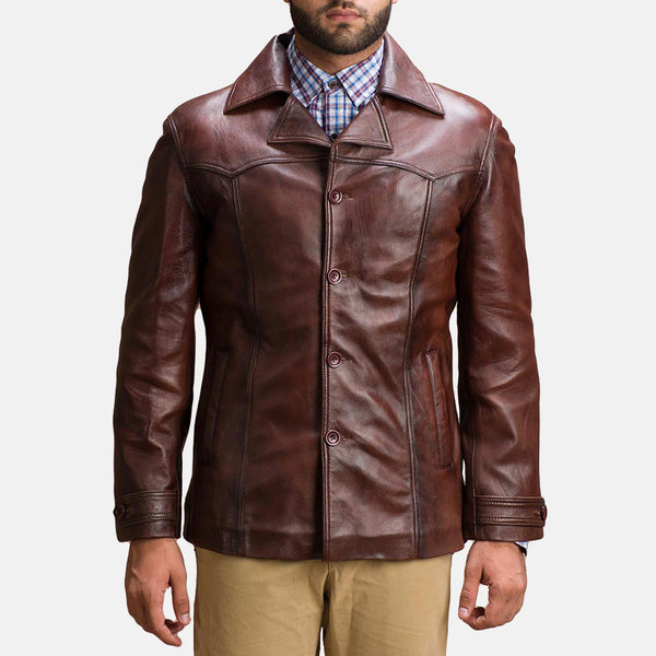 ジャケット・アウター nousan Vincent Leather Mens_20Vincent_20Alley_20Brown
