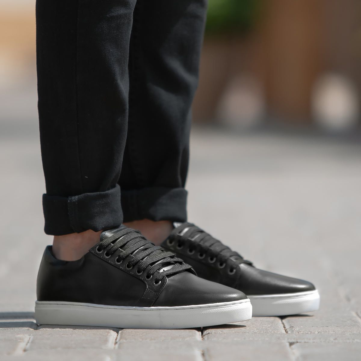Blake Leather Low-Top Sneakers main image 0
