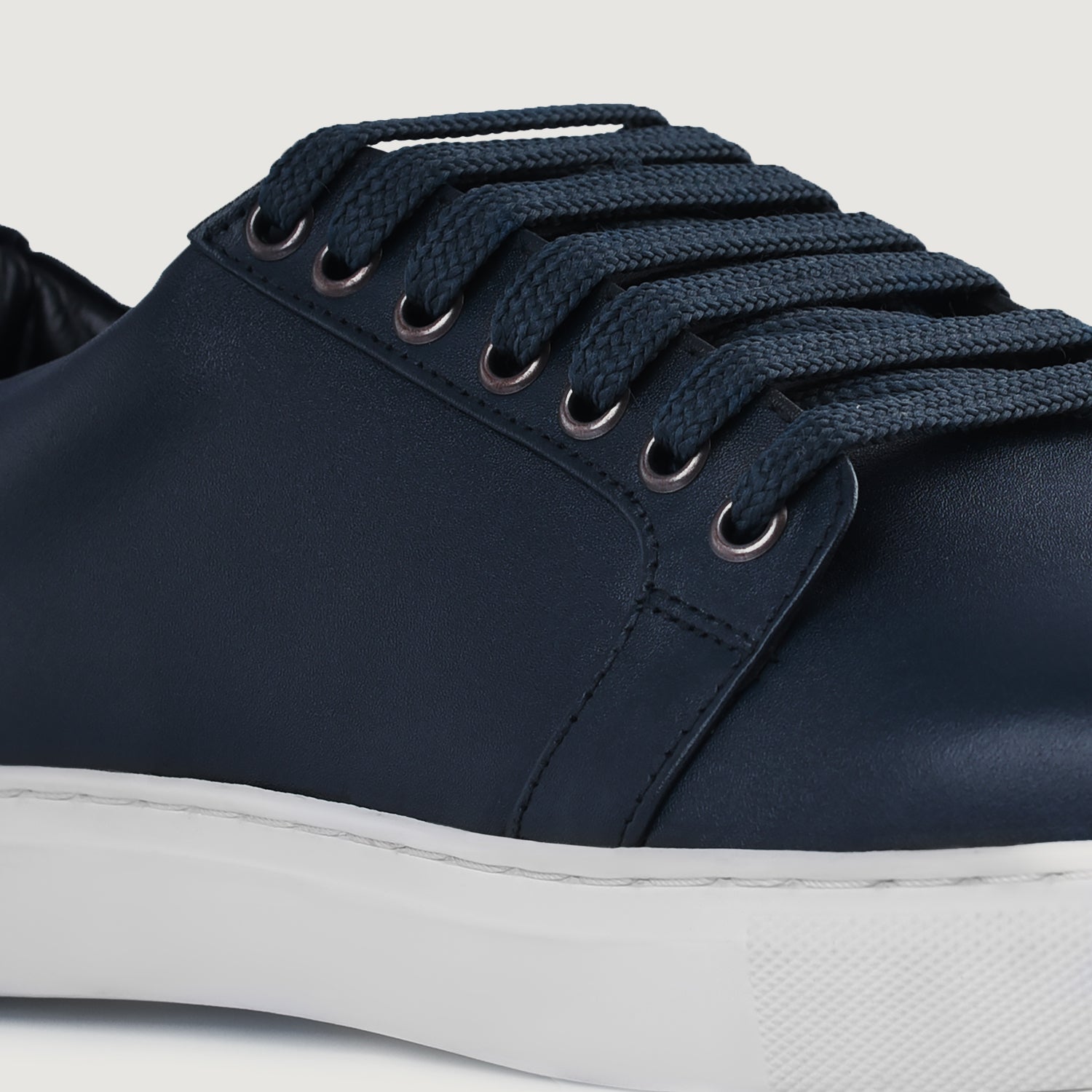 Murphy Low Top Midnight Blue Leather Sneakers – The Jacket Maker
